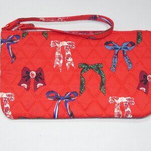 Vera Bradley Bow Mosaic Knotted Wristlet